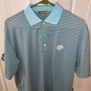 Peter Millar sz M golf shirt GATOR CREEK GC logo